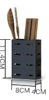 Modern Wall-Mounted Cookware Rack