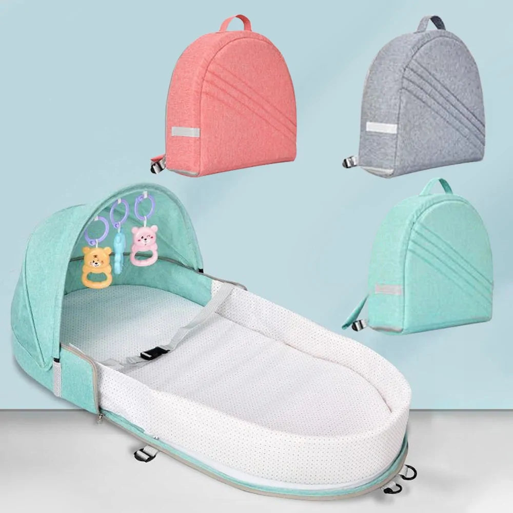 Portable Folding Newborn Bionic Crib